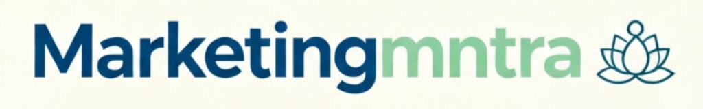 Marketingmntra logo with backgroung